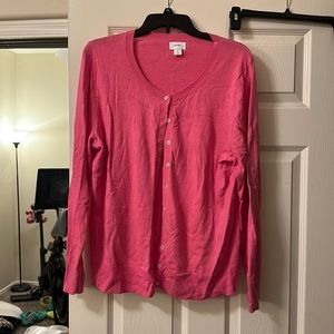 Old navy pink cardigan